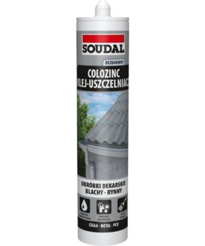 Soudal Colozinc klej uszczelniacz do blach i rynien