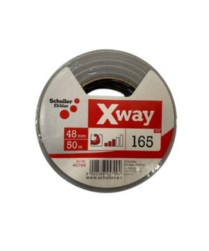 Taśma budowlana X-WAY srebrna Schuller 48mm x 50m