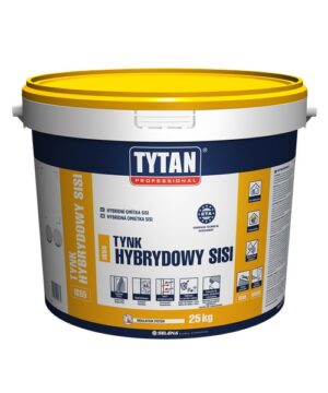 Tynk silikatowo-silikonowy SISI TYTAN IS55 biały 25kg