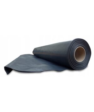 Folia budowlana czarna 5mx20m (100m2)
