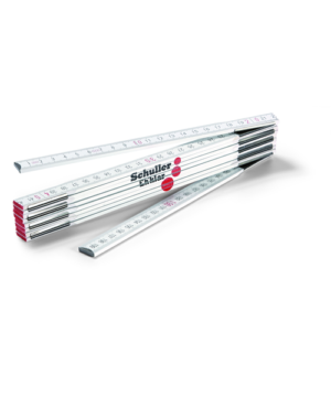 Miara stolarska składana Schuller GO TIMBER, długość 2 m, podziałka milimetrowa