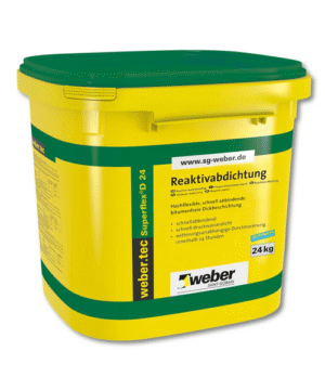 Weber.tec Superflex D24 24kg - elastyczna, dwuskładnikowa mikrozaprawa uszczelniająca
