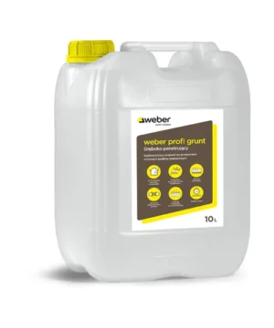 Weber.profi Grunt - Uniwersalny grunt głęboko penetrujący 5L i 10L
