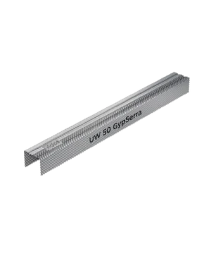RIGIPS UW 50 GypSerra® 3 m lub 4 m – ryflowany profil poziomy do CW 50