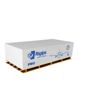RIGIPS PRO typ A GKB 1200 × 12,5 mm – standardowa płyta gipsowo-kartonowa