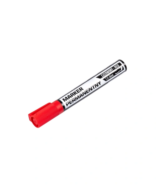 Motive marker permanentny czerwony z okrągłą końcówką 1,5 mm